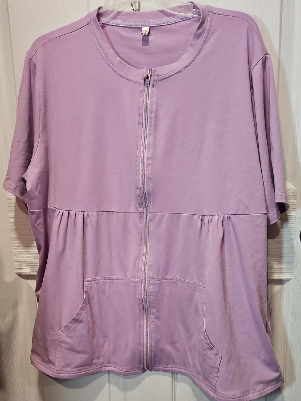 Lavender Zip-Front Women's Jacket